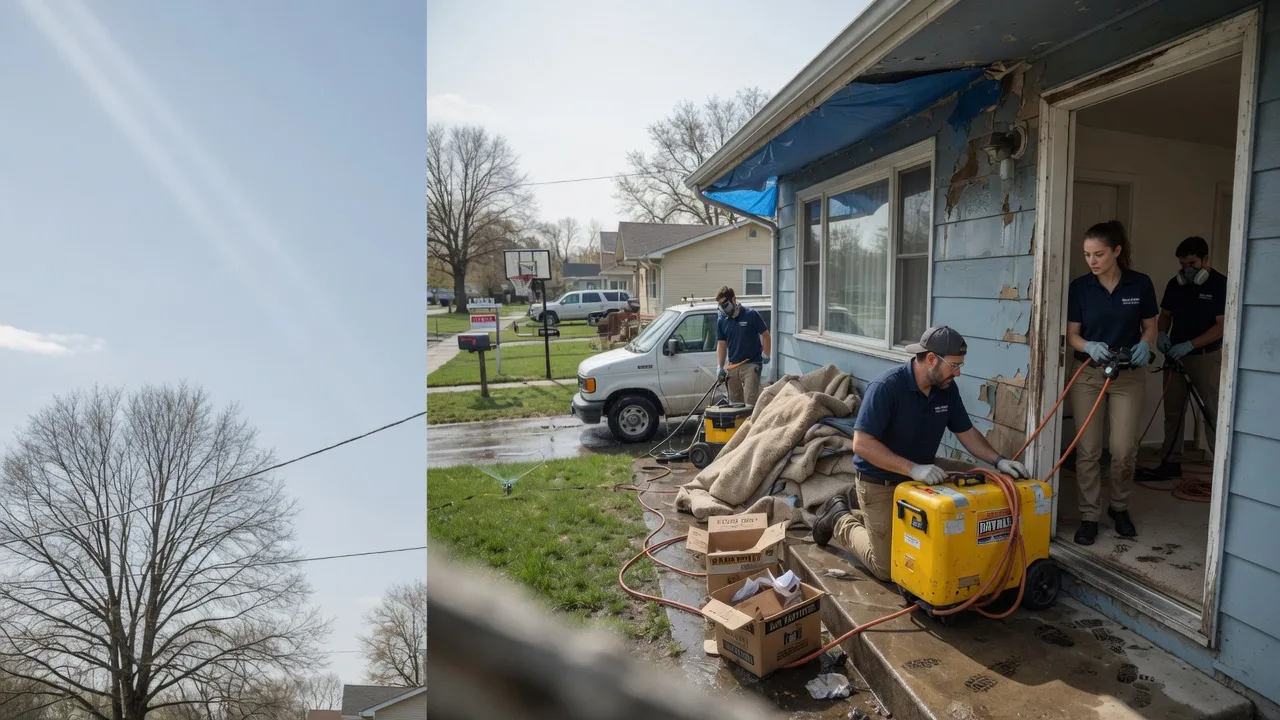 Basement Flood Cleanup in Willard, MT near me
